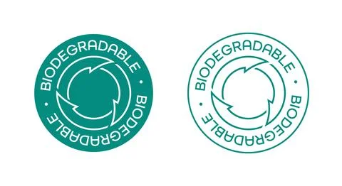 Recycle sing thin line Stock Illustration