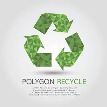 Recycle Symbol , eps10 vector format Stock Illustration