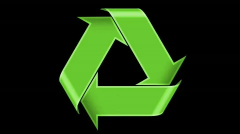 Recycle Symbol Stock-Footage 734479