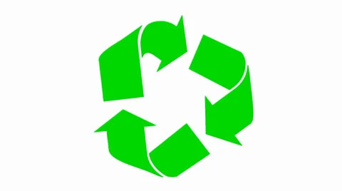 Recycle Symbol Stock Footage 25059010