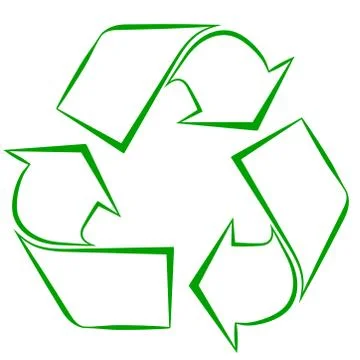 Recycle symbol Stock Illustration