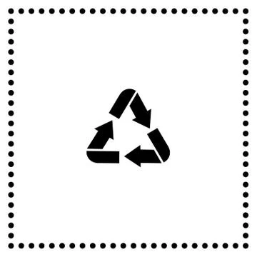 Recycle symbol Stock Illustration