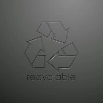 Recycle symbol Stock Illustration