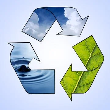 Recycle symbol Stock Illustration