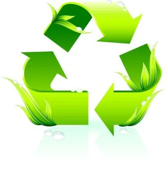 Recycle Symbol Stock Illustration