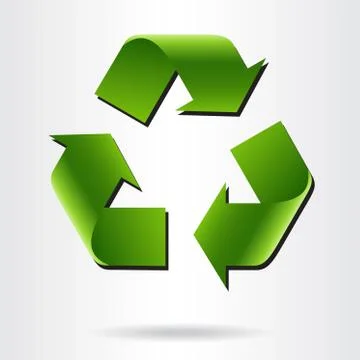 Recycle symbol Stock Illustration