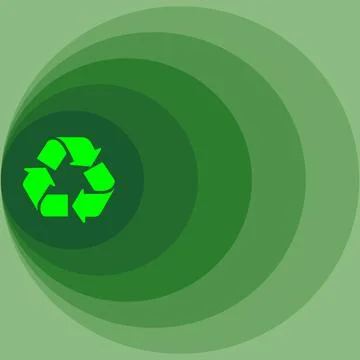 Recycle symbol Stock Illustration
