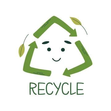Recycle symbol Stock Illustration