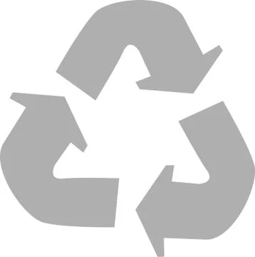 Recycle symbol in vector Stock Illustration