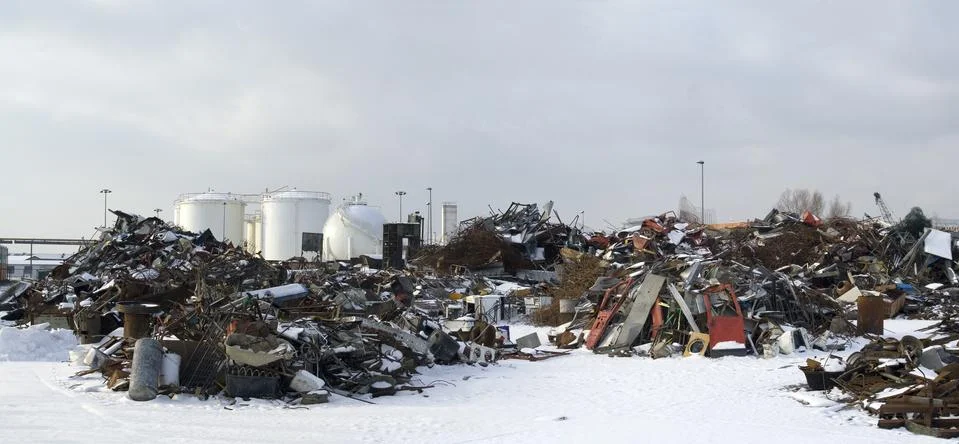 Recycle yard Stock Photos