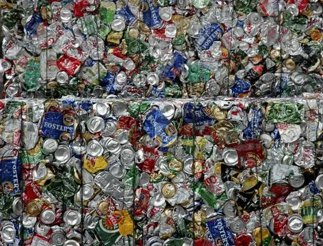 Recycled Cans Stock Photos