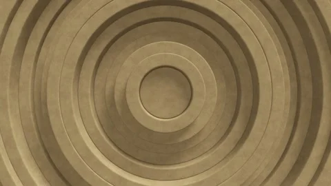 Recycled carton rings circular pattern rendered in UHD Stock Footage 273655356