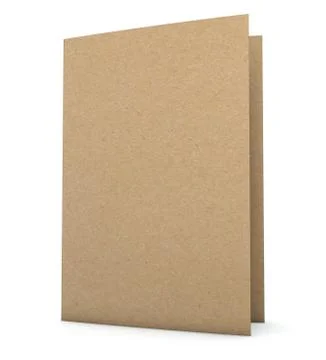 Recycled paper folder Stock Photos