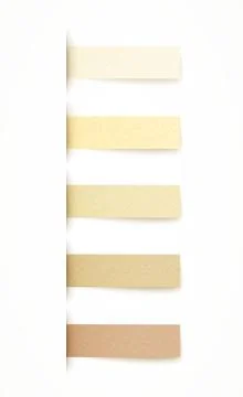 Recycled paper labels Illustrazione stock