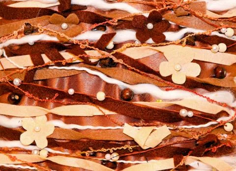 Recycled textile Foto stock