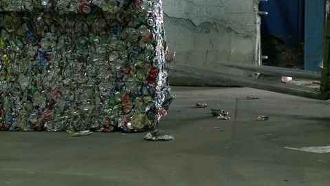 Recycling and disposal facility Stock Footage 168331292