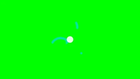 Recycling Arrows Loop Eco Cycle Symbol on Green Screen Video stock 340814991