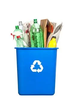 Recycling bin Stock-Fotos