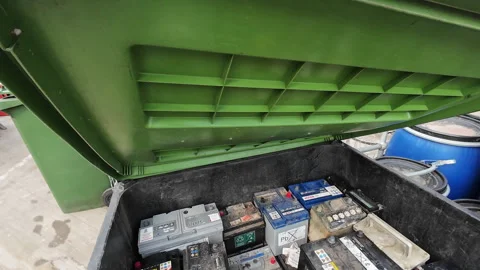 Recycling centre. Stock Footage 282176732