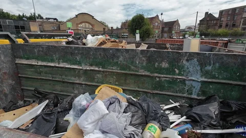 Recycling centre. Stock Footage 282992625