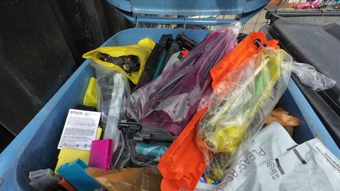 Recycling centre. Stock Footage 282993111