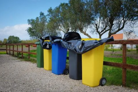 Recycling Containers Stock Photos