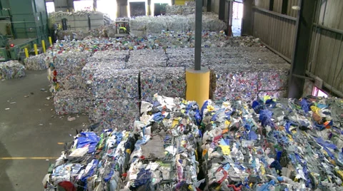 Recycling Stock Footage 32409220