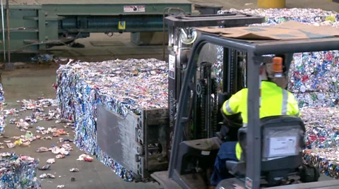 Recycling Stock Footage