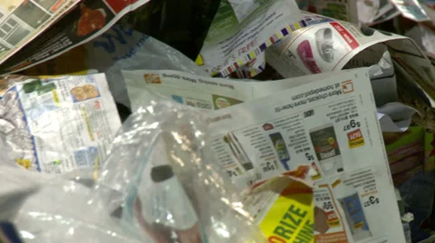 Recycling Stock Footage 32409334