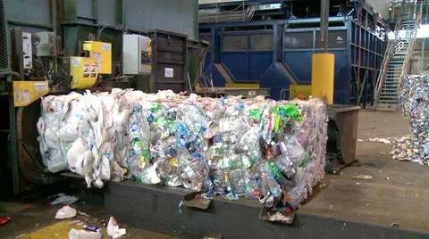 Recycling Stock Footage 32409342