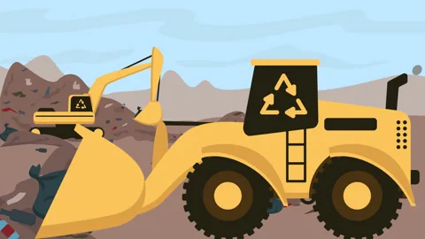 Recycling Stock Footage 147197721