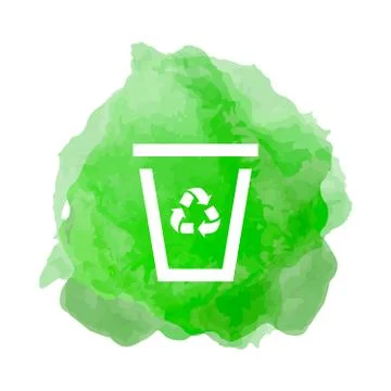 Recycling icon Stock Illustration