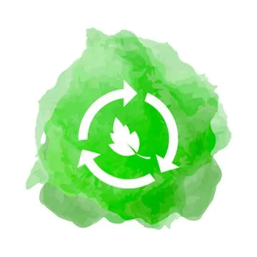 Recycling icon Stock Illustration