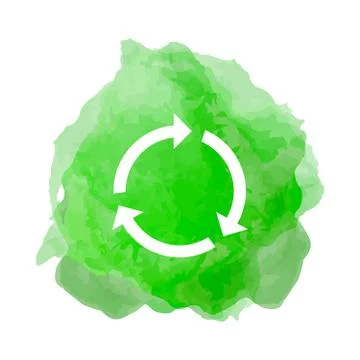 Recycling icon Stock Illustration