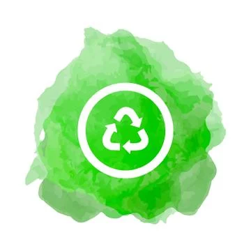 Recycling icon Stock Illustration