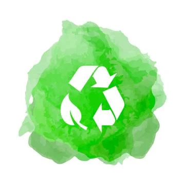 Recycling icon Stock Illustration