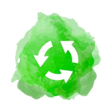 Recycling icon Stock Illustration