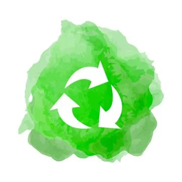 Recycling icon Stock Illustration
