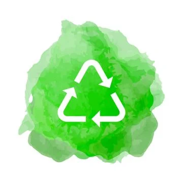 Recycling icon Stock Illustration