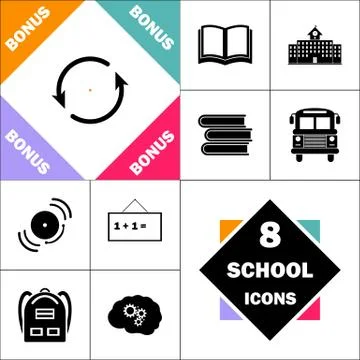 Recycling icons computer symbol Stock-Illustration
