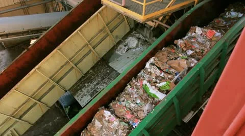 Recycling Paper center environment Ecolo... | Stock Video | Pond5