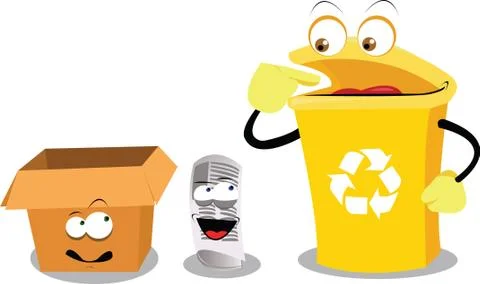 Recycling paper Stock Illustration