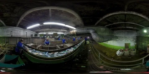 Recycling plant 2 Video stock 101435782