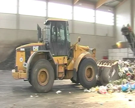 Recycling plant Stock Footage 1066532