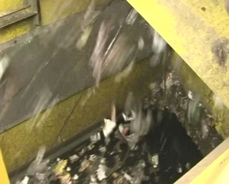 Recycling plant Stock Footage 1066565