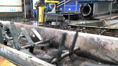 Recycling Plant Plastic Sorting Stockbeeldmateriaal 101321280