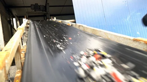 Recycling Plant Plastic Sorting 動画素材 101445616