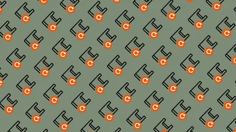 Recycling Plastic Bags Pattern Background. Stock Footage 325385043