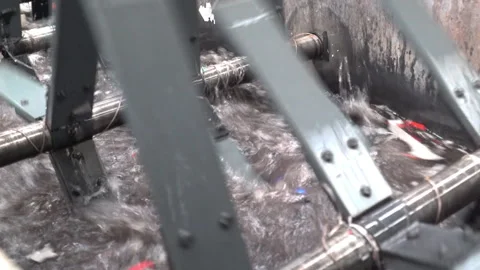 Recycling, Plastic separation Video stock 310047099