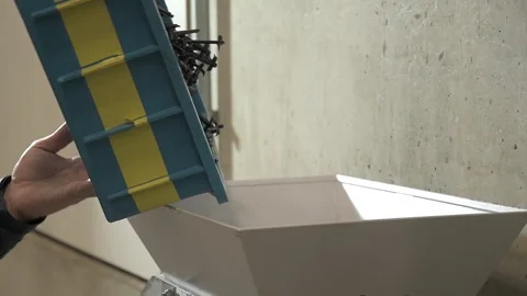 Recycling plastics Stock Footage 189026089